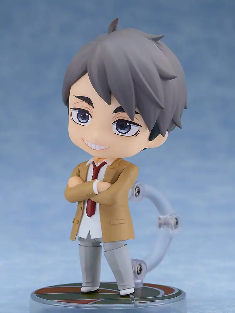 Haikyu!! Nendoroid akciófigura Osamu Miya School Uniform Ver. 10 cm termékfotó