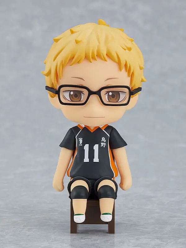 Haikyu!! Nendoroid Swacchao! figura Kei Tsukishima 9 cm termékfotó