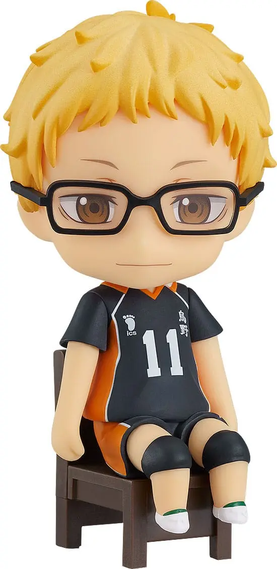 Haikyu!! Nendoroid Swacchao! figura Kei Tsukishima 9 cm termékfotó