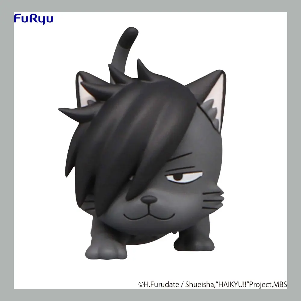 Haikyu!! Noodle Stopper Petit 2 Kuroo Cat PVC szobor figura 6 cm termékfotó