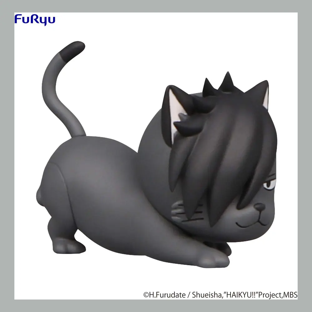 Haikyu!! Noodle Stopper Petit 2 Kuroo Cat PVC szobor figura 6 cm termékfotó