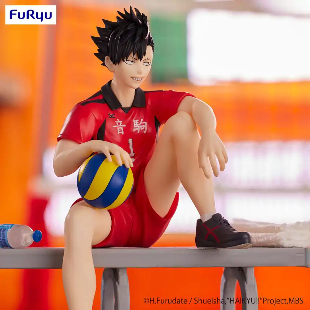 Haikyu!! Noodle Stopper Tetsuro Kuroo PVC szobor figura 14 cm termékfotó