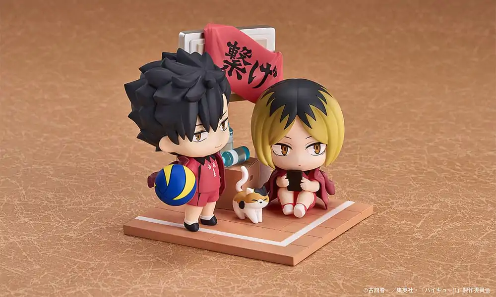 Haikyu!! Qset Tetsuro Kuroo & Kenma Kozume 2 db-is Mini figura csomag 9 cm termékfotó