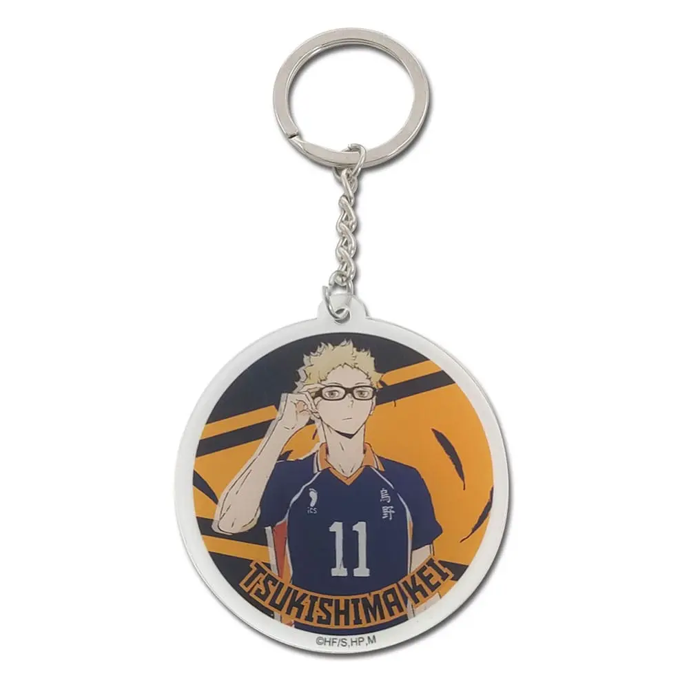 Haikyu!! Tsukishima Kei Season 4 műszál kulcstartó termékfotó