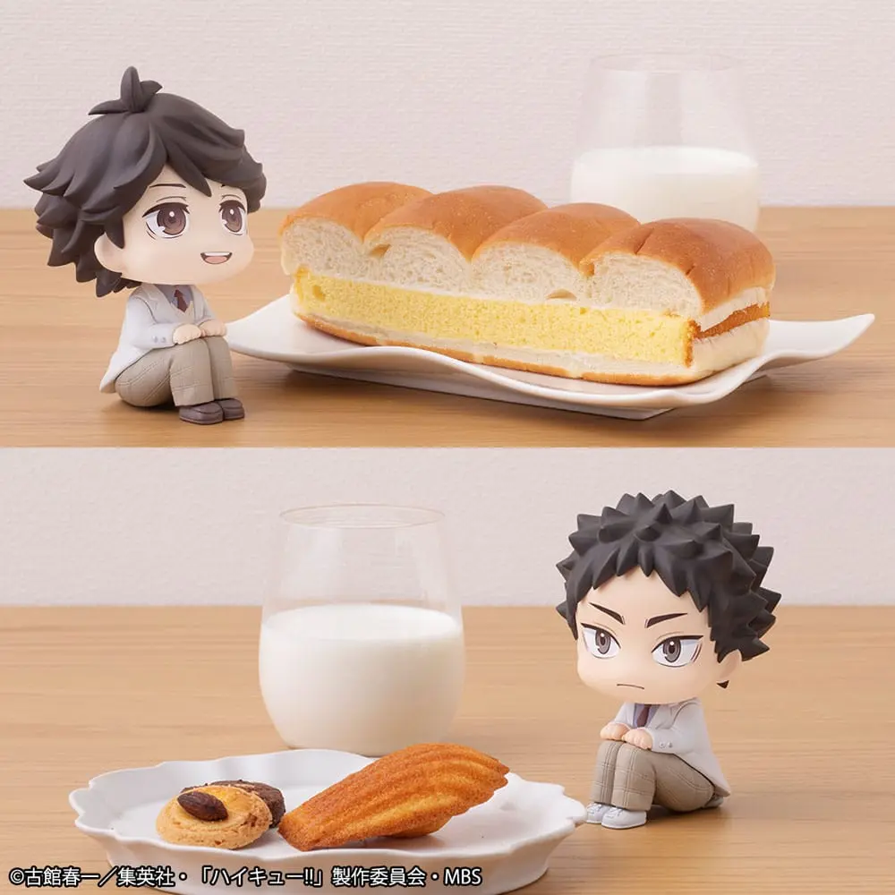 Haikyuu!! Look Up Toru Oikawa & Hajime Iwaizumi PVC szobor figura csomag 11 cm termékfotó