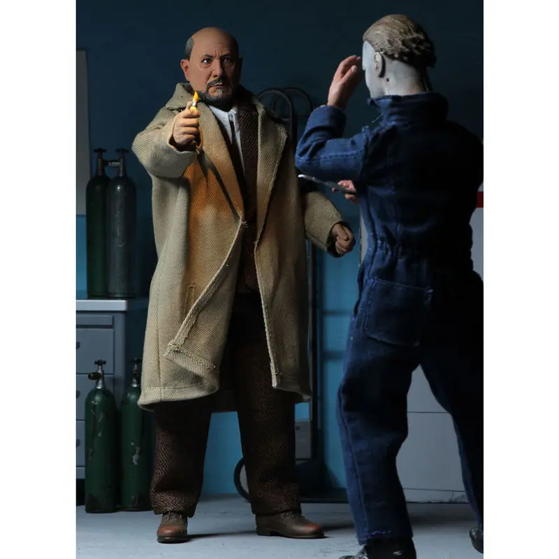 Halloween 2 Doctor Loomis és Laurie Strode 2 db-os Mozgatható figurák 20cm termékfotó