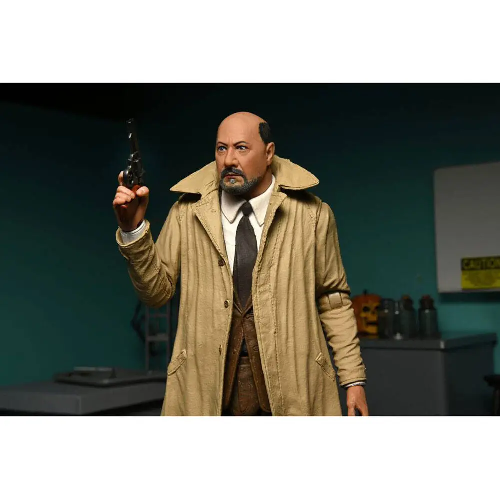 Halloween 2 Scale Action Michael Myers + DR Loomis Ultimate figurák 18cm termékfotó