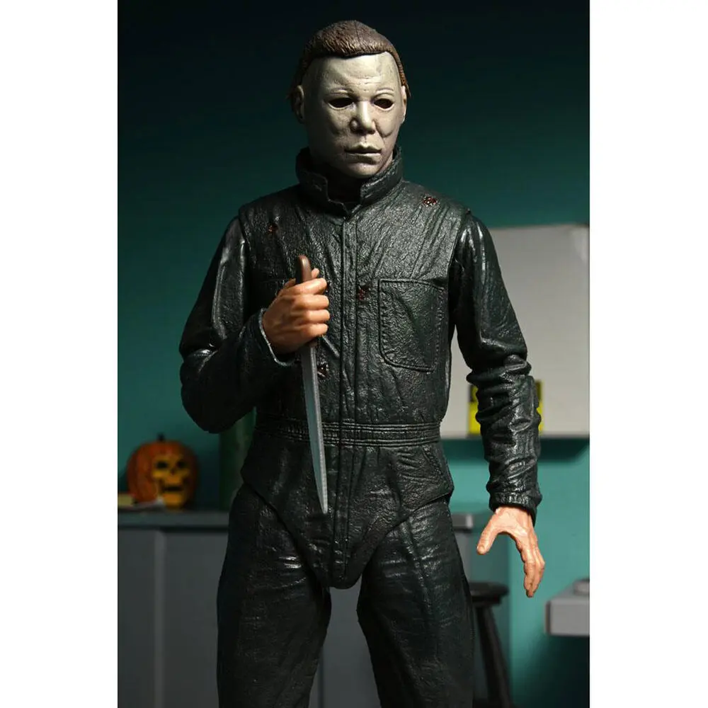 Halloween 2 Scale Action Michael Myers + DR Loomis Ultimate figurák 18cm termékfotó