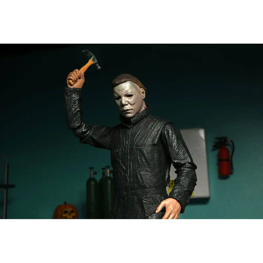 Halloween 2 Scale Action Michael Myers + DR Loomis Ultimate figurák 18cm termékfotó