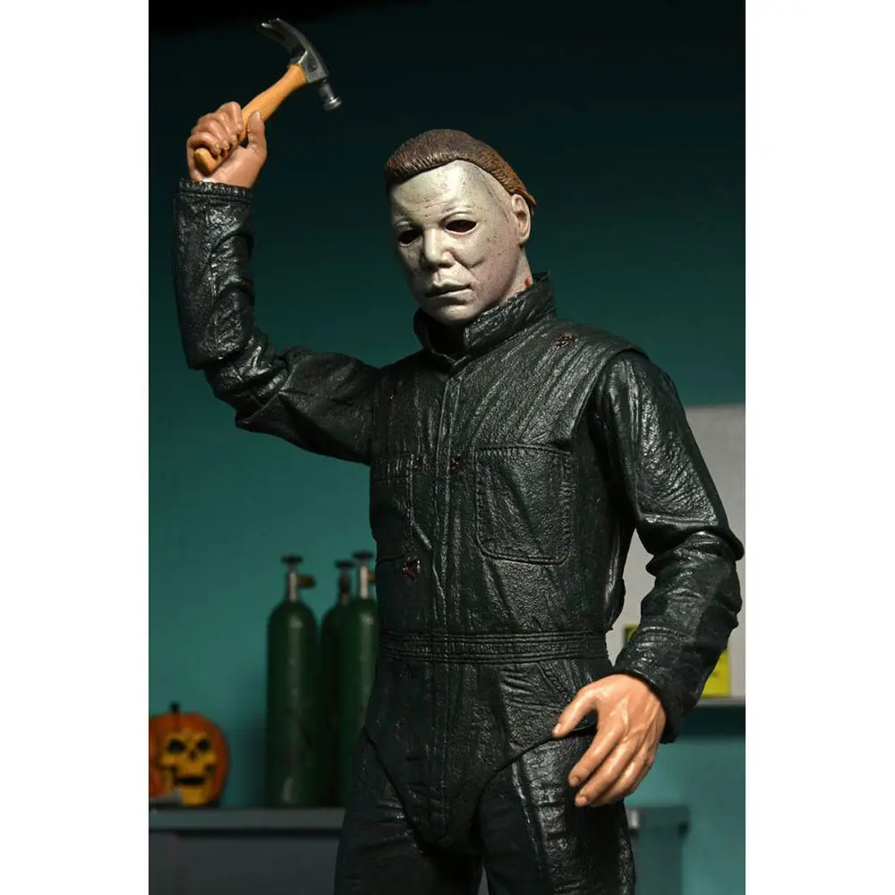 Halloween 2 Scale Action Michael Myers + DR Loomis Ultimate figurák 18cm termékfotó