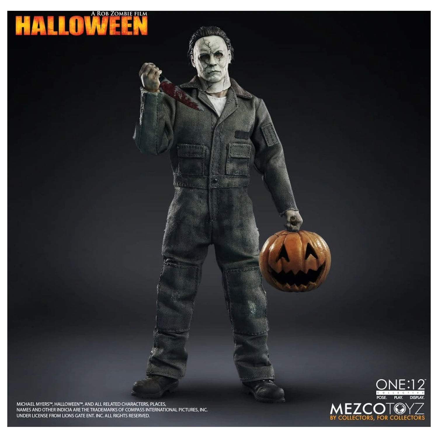 Halloween (2007) One:12 Collective 1/12 Michael Myers akciófigura 17 cm termékfotó