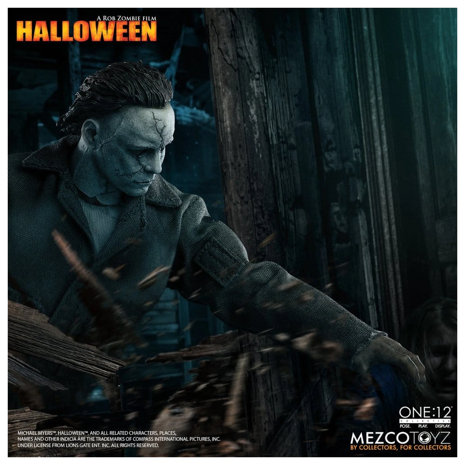 Halloween (2007) One:12 Collective 1/12 Michael Myers akciófigura 17 cm termékfotó