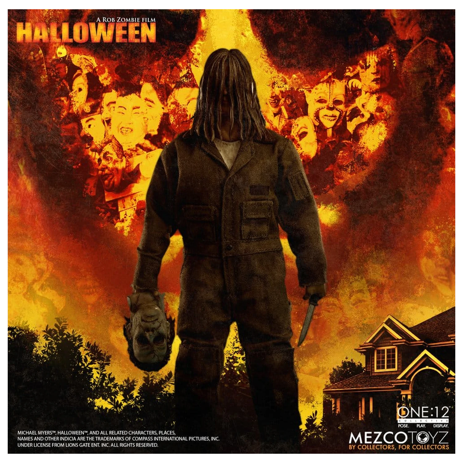 Halloween (2007) One:12 Collective 1/12 Michael Myers akciófigura 17 cm termékfotó