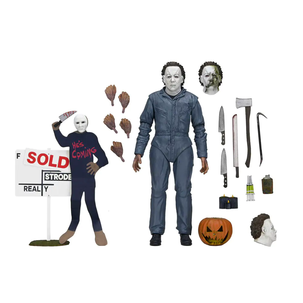 Halloween 6 The Curse of Michael Michael Myers Ultimate figura 18cm termékfotó