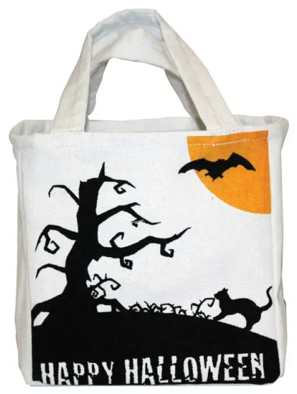 Halloween cukorka gyűjtő táska 16 cm termékfotó