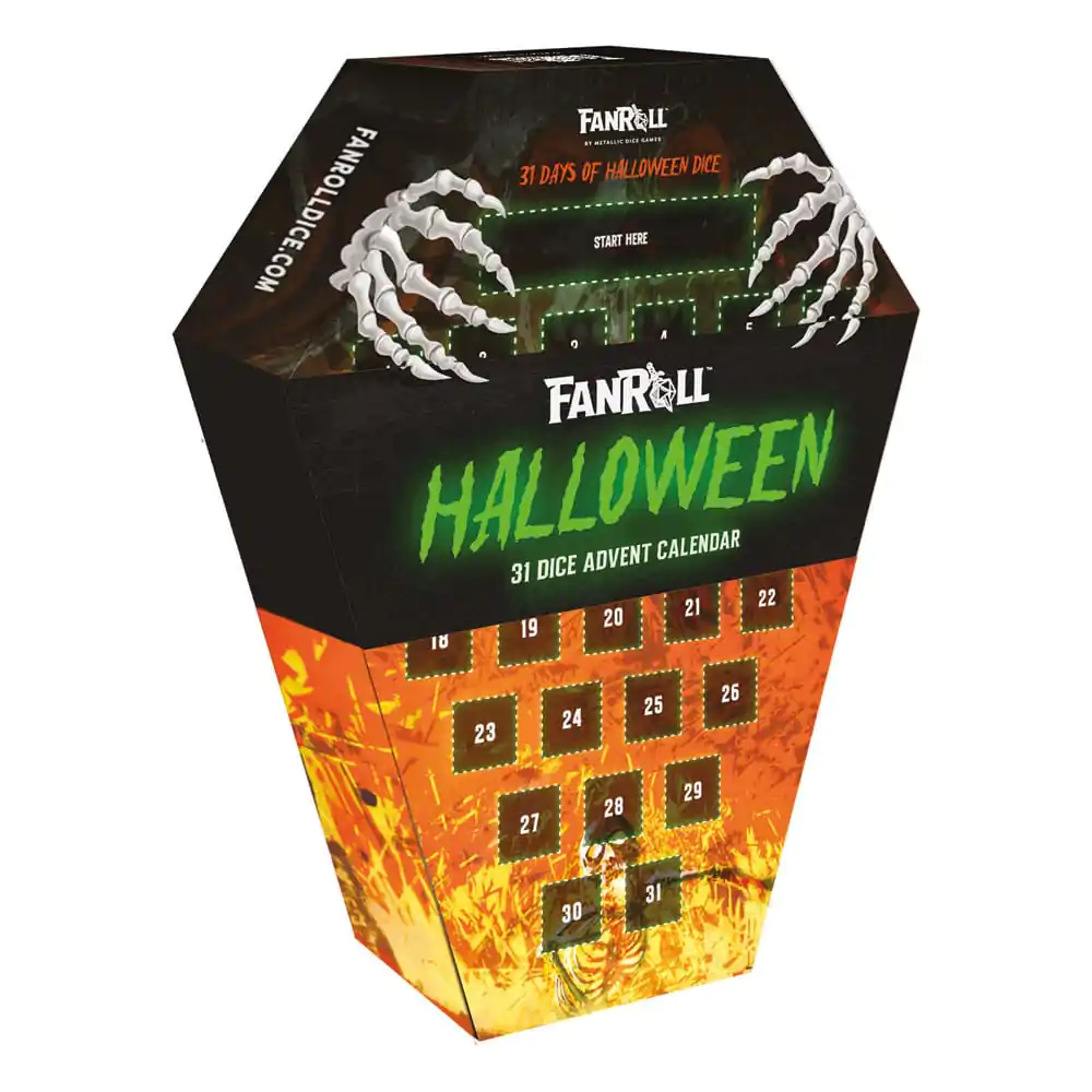 Halloween Dice Goblin 31 napos adventi kalendárium termékfotó