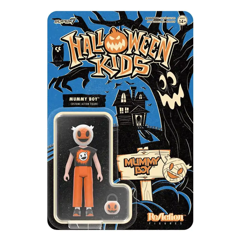 Halloween gyerek ReAction Mummy Boy Graphic Tee akciófigura 10 cm termékfotó