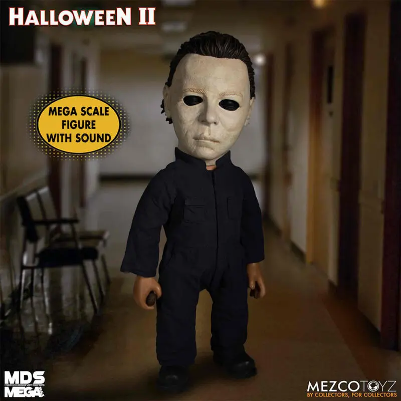 Halloween II Michael Myers beszélő, mozgatható figura 38cm termékfotó
