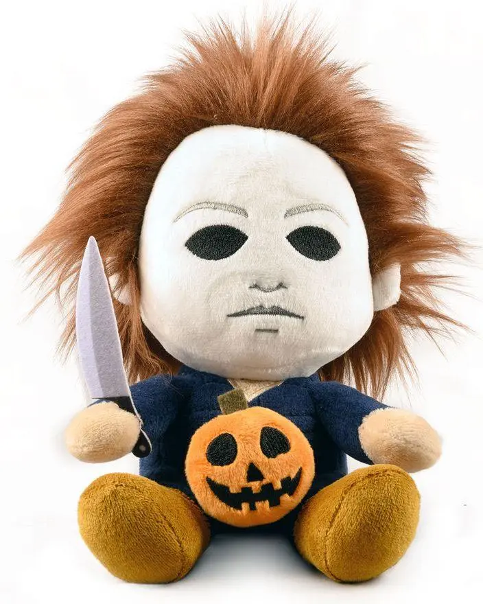 Halloween Phunny Michael Myers plüss figura 18 cm termékfotó