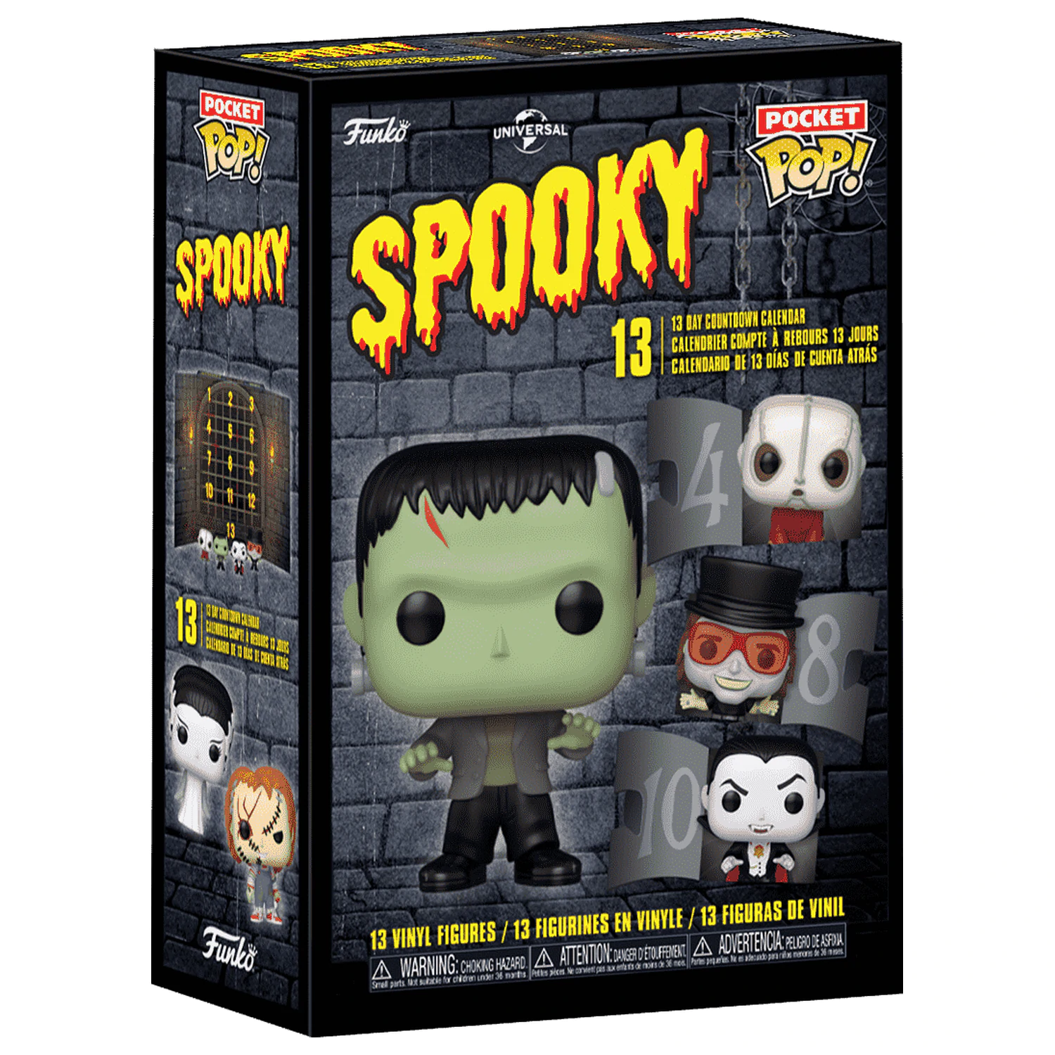 Halloween Pocket Funko POP! Killer Kountdown 13 napos adventi kalendárium termékfotó