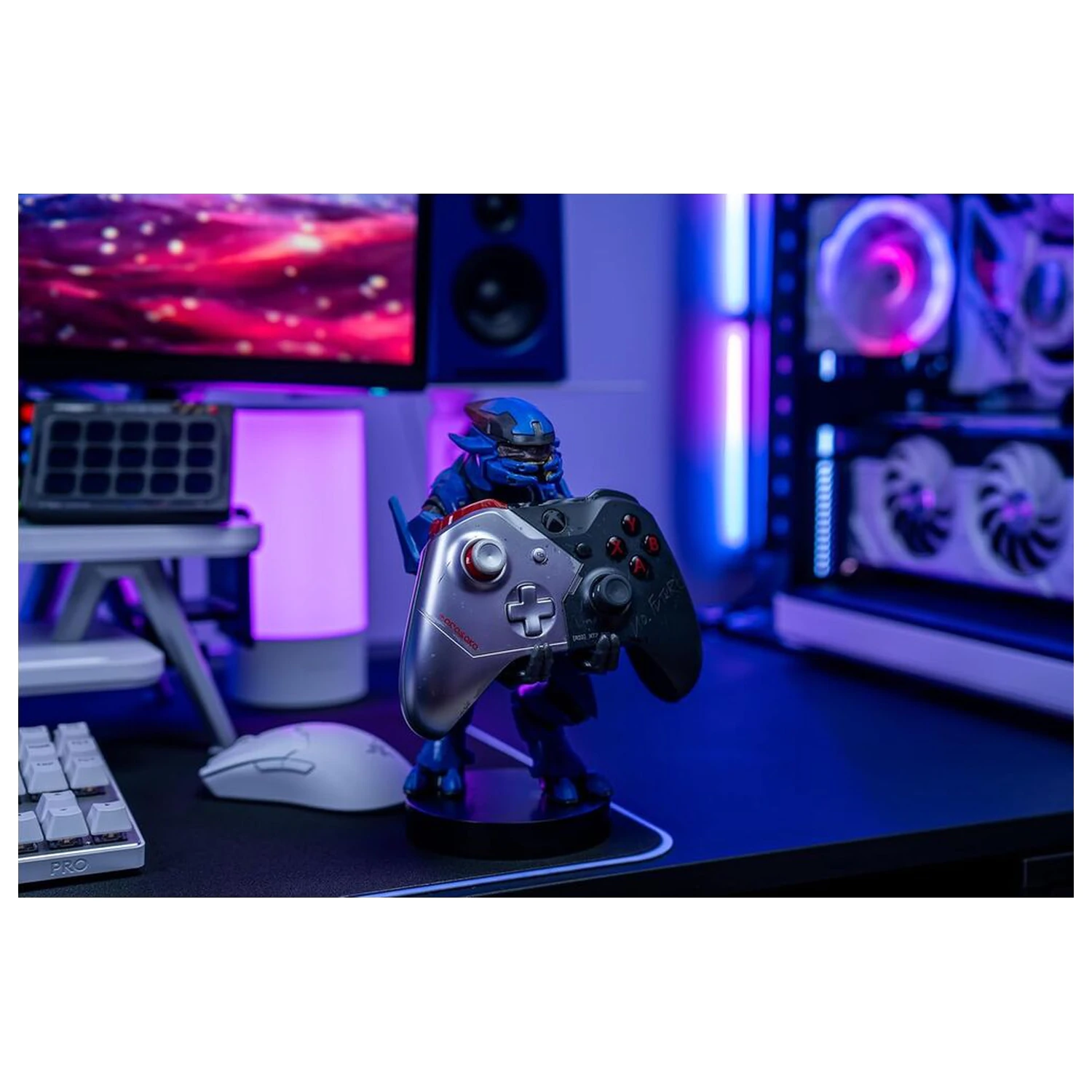 Halo Elite Mercenary kontroller/telefon tartó Cable Guy figura 21cm termékfotó