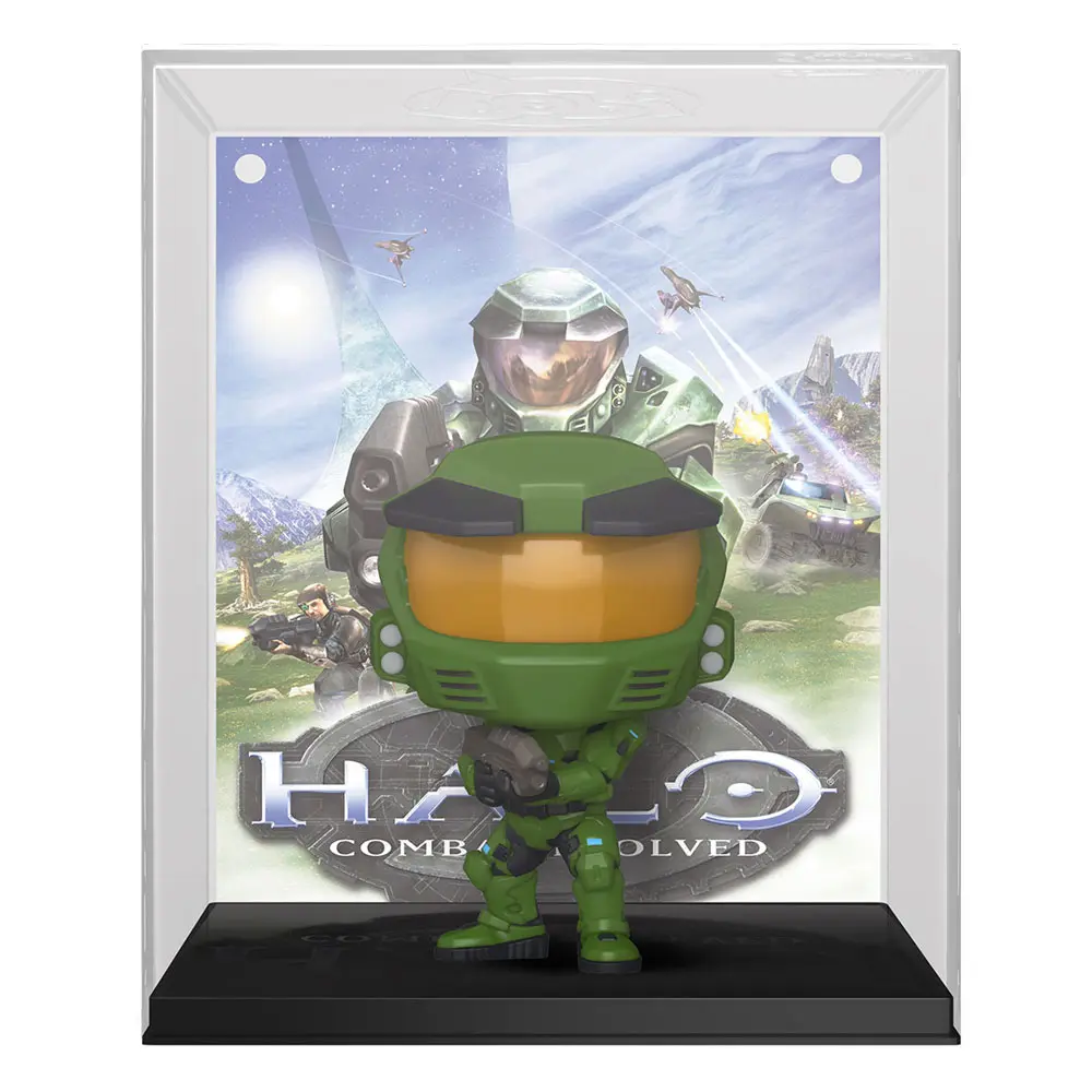 Halo Funko POP! Game Cover Vinyl figura Master Chief 9 cm termékfotó
