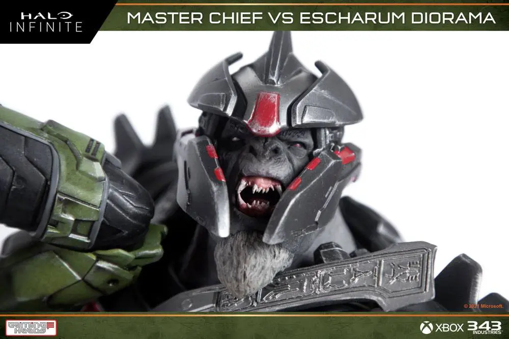 Halo: Infinite Diorama 1/8 Master Chief vs. Escharum 31 cm termékfotó