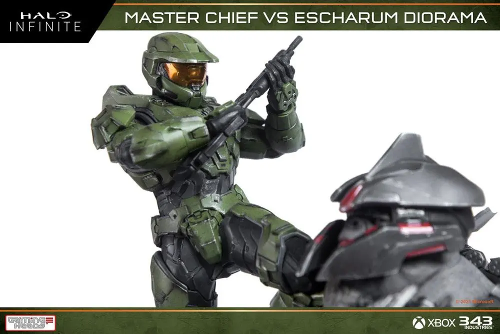 Halo: Infinite Diorama 1/8 Master Chief vs. Escharum 31 cm termékfotó
