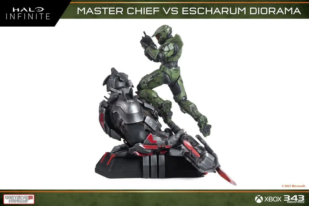 Halo: Infinite Diorama 1/8 Master Chief vs. Escharum 31 cm termékfotó