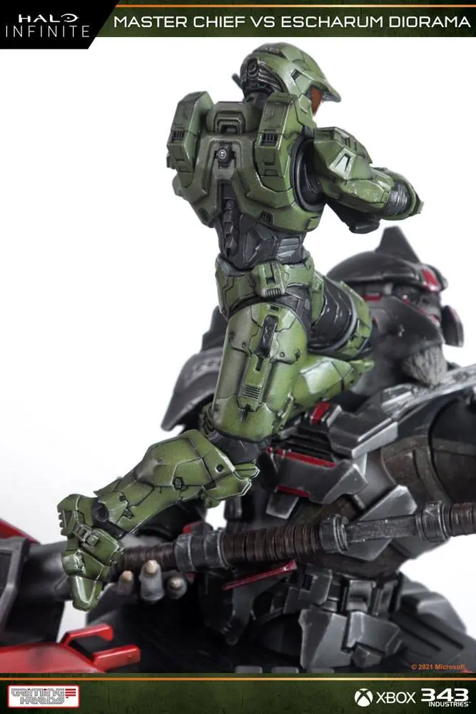 Halo: Infinite Diorama 1/8 Master Chief vs. Escharum 31 cm termékfotó