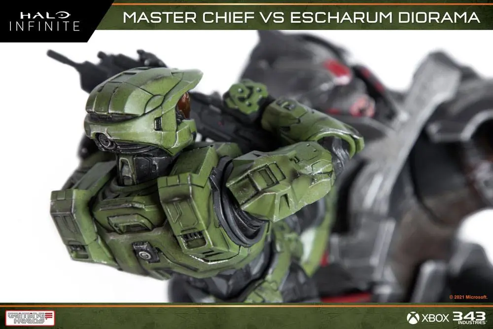 Halo: Infinite Diorama 1/8 Master Chief vs. Escharum 31 cm termékfotó
