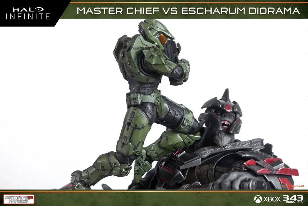 Halo: Infinite Diorama 1/8 Master Chief vs. Escharum 31 cm termékfotó