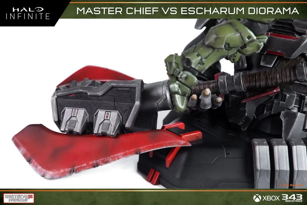 Halo: Infinite Diorama 1/8 Master Chief vs. Escharum 31 cm termékfotó
