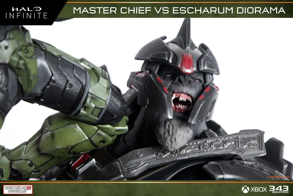 Halo: Infinite Diorama 1/8 Master Chief vs. Escharum 31 cm termékfotó
