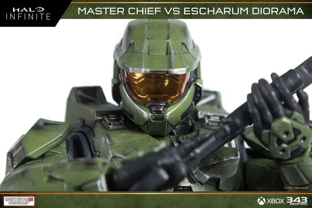 Halo: Infinite Diorama 1/8 Master Chief vs. Escharum 31 cm termékfotó