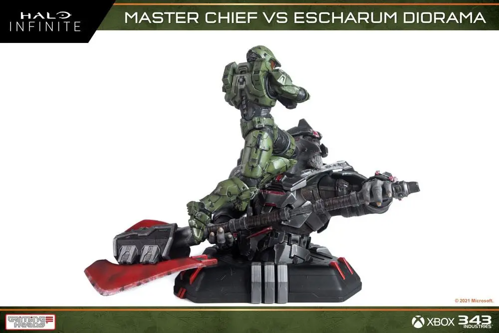 Halo: Infinite Diorama 1/8 Master Chief vs. Escharum 31 cm termékfotó