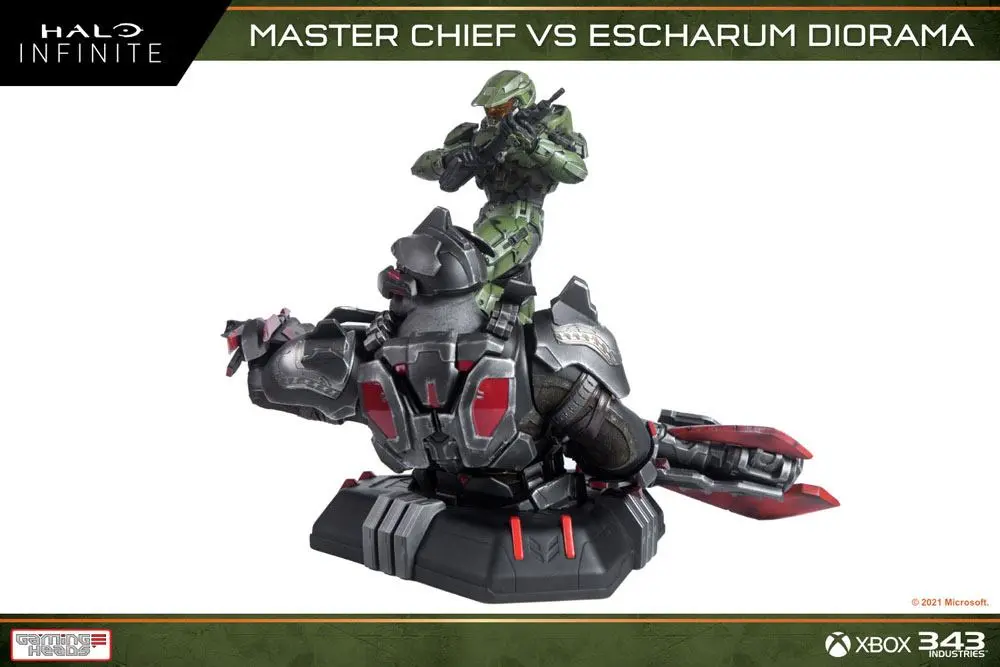 Halo: Infinite Diorama 1/8 Master Chief vs. Escharum 31 cm termékfotó