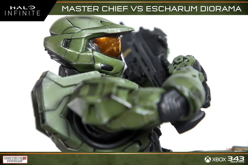 Halo: Infinite Diorama 1/8 Master Chief vs. Escharum 31 cm termékfotó