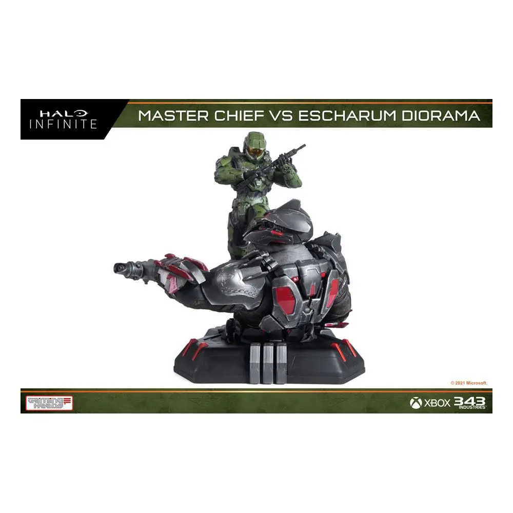 Halo: Infinite Diorama 1/8 Master Chief vs. Escharum 31 cm termékfotó