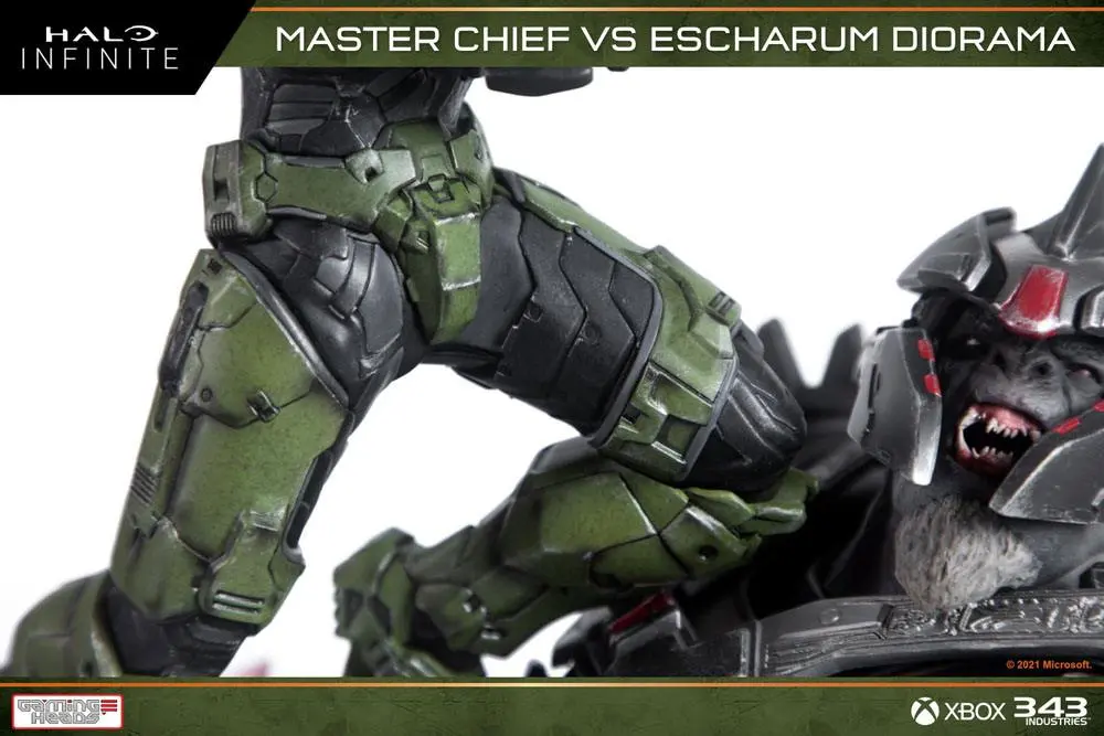 Halo: Infinite Diorama 1/8 Master Chief vs. Escharum 31 cm termékfotó