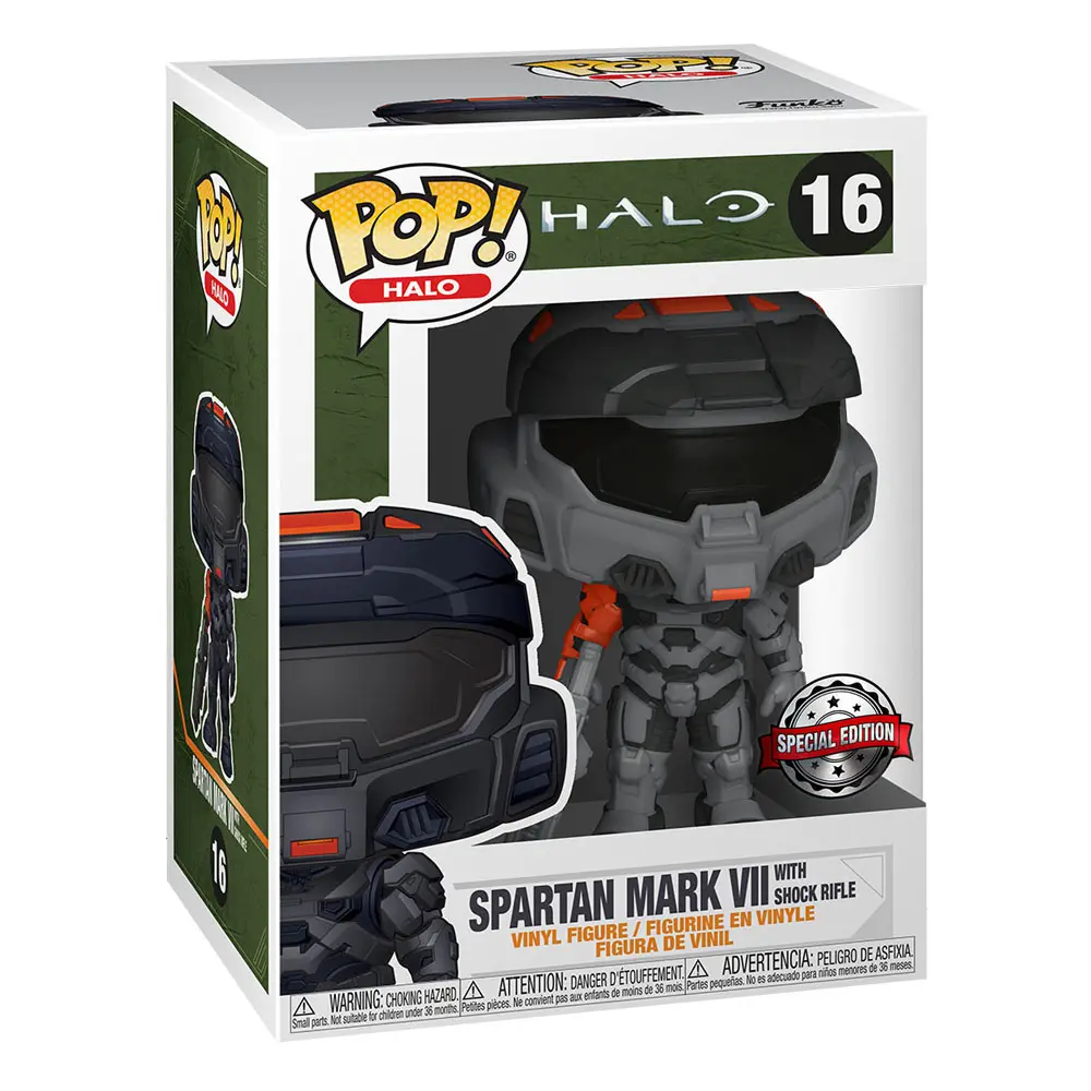 Halo Infinite POP! Games Vinyl Figure Spartan Mark VII w/Shock Rifle 9 cm termékfotó