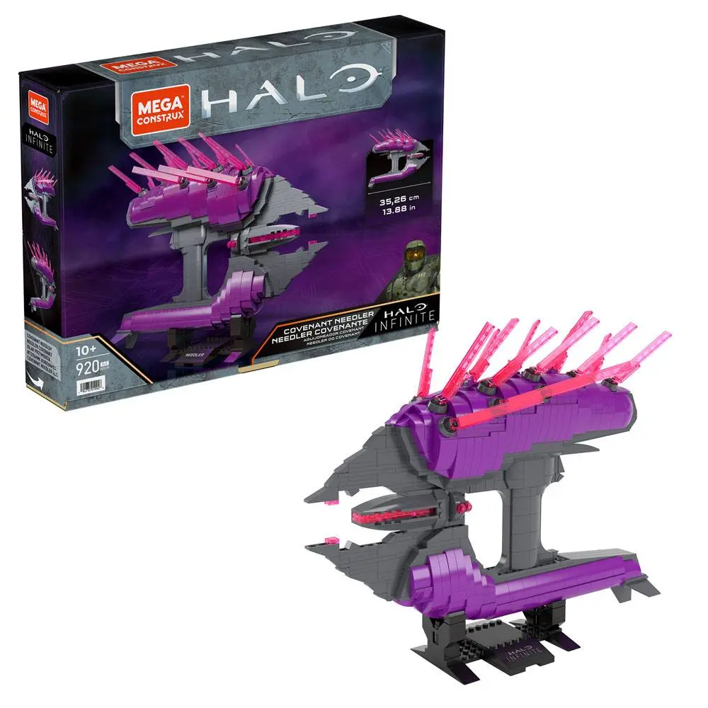 Halo Infinite Mega Construx Construction Set Covenant Needler 35 cm termékfotó
