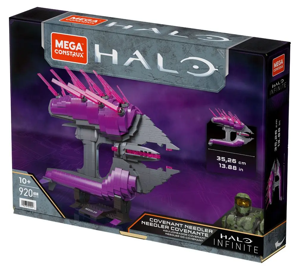 Halo Infinite Mega Construx Construction Set Covenant Needler 35 cm termékfotó
