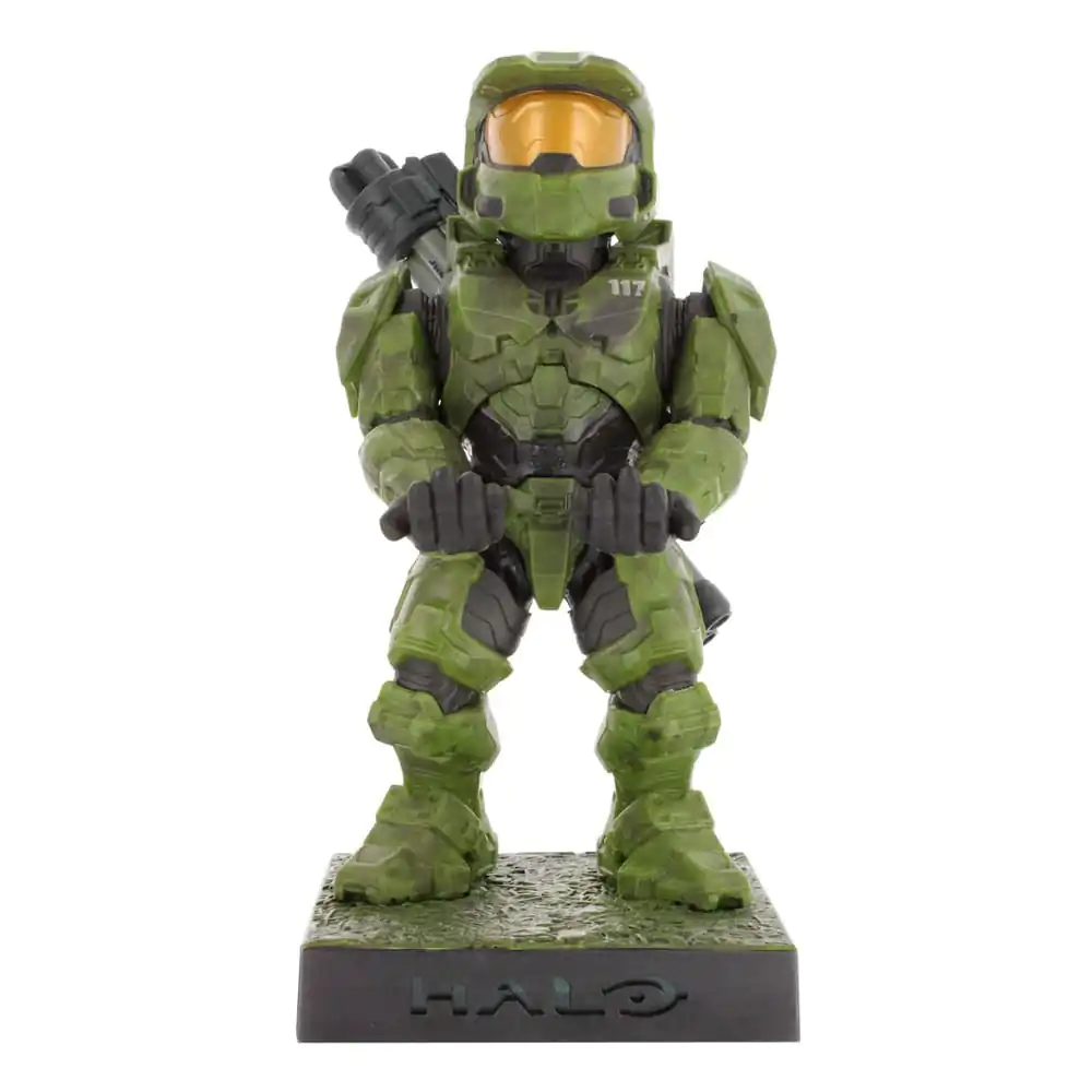 Halo Master Chief kontroller/telefon tartó Cable Guy figura 20 cm fény effekttel 21cm termékfotó