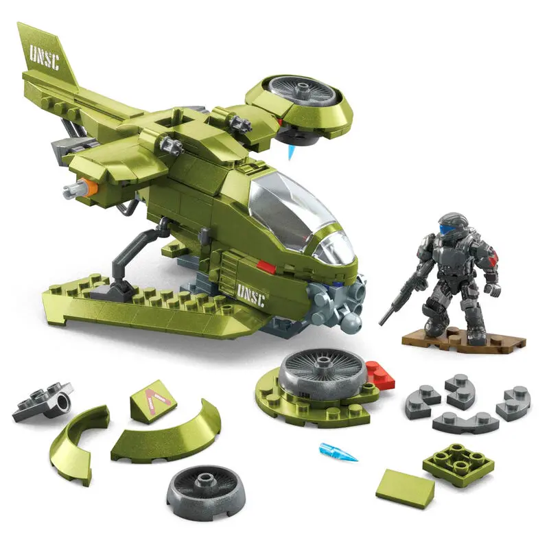 Halo Unsc Hornet Recon Mega Construx építőkészlet 290db-os termékfotó