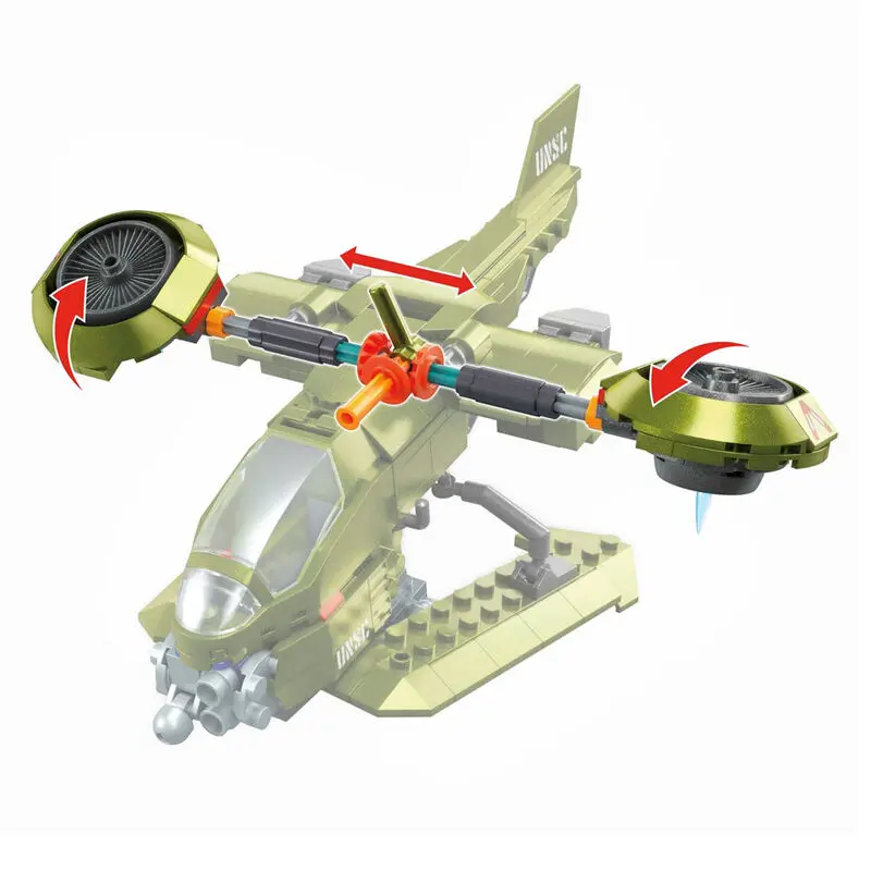 Halo Unsc Hornet Recon Mega Construx építőkészlet 290db-os termékfotó