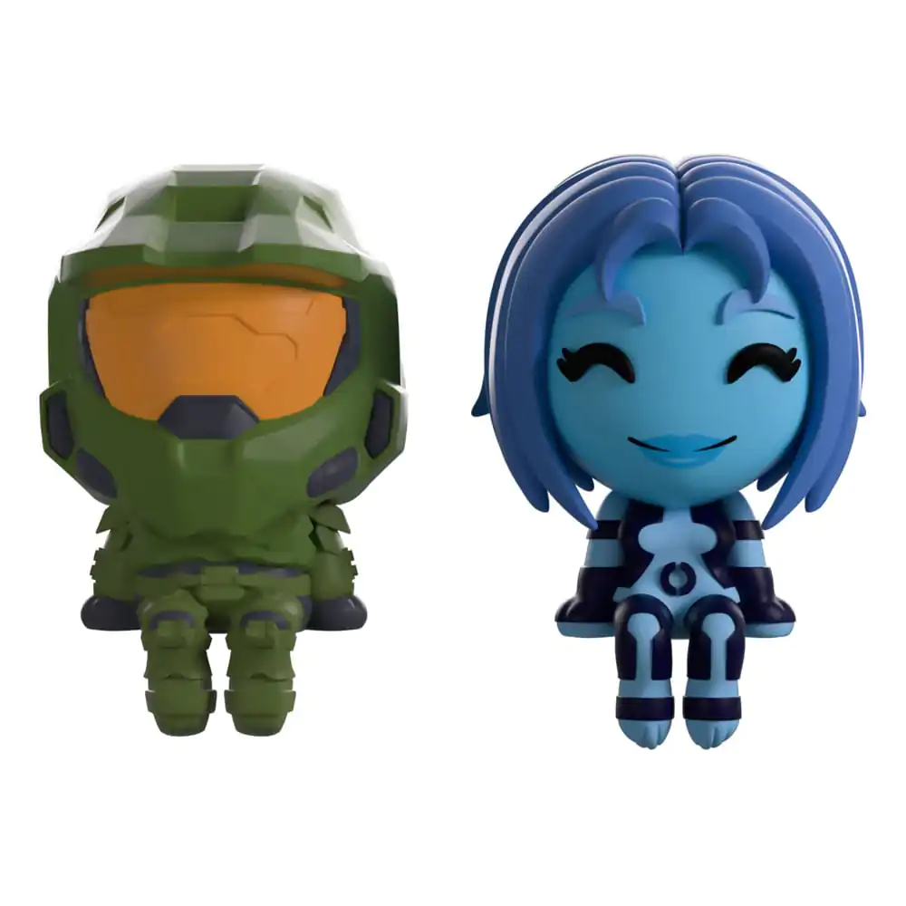 Halo Vinyl figurák The Master Chief &amp; Cortana Monitor Buddiez termékfotó