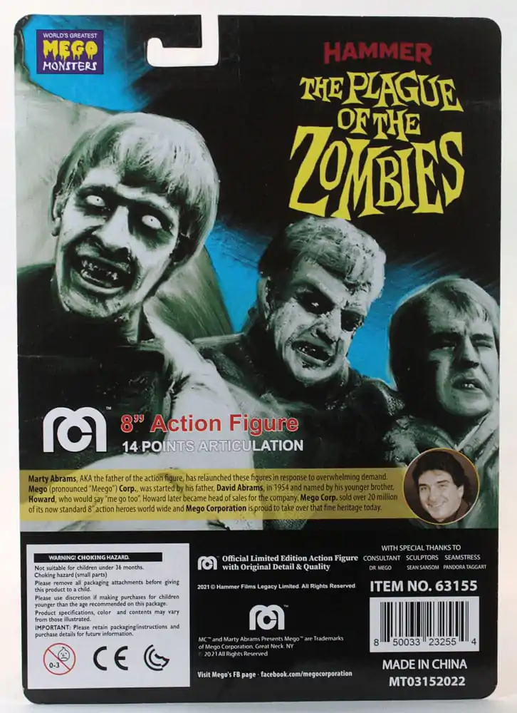 Hammer Films The Plague of the Zombies akciófigura 20 cm termékfotó