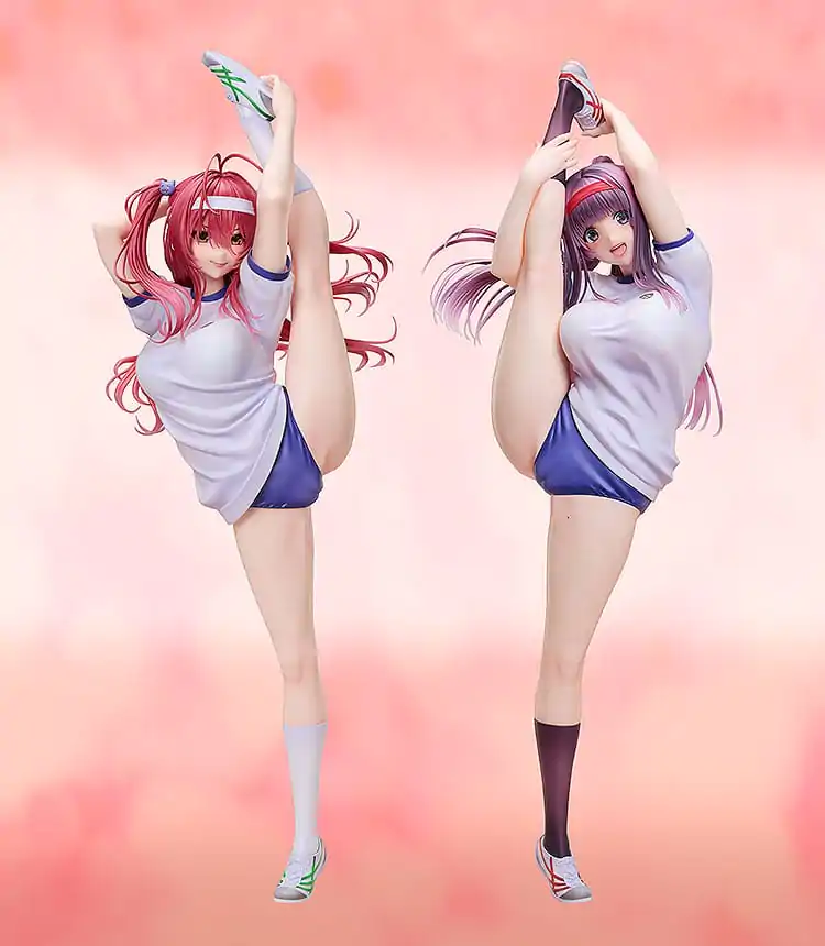 Hanikami Kanojo 1/4 Nanaka Hinoura: Gym Uniform Ver. PVC szobor figura 46 cm termékfotó