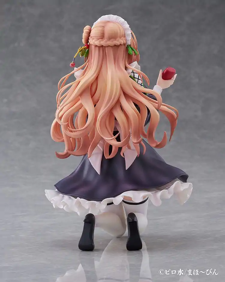 Hanikami Kanojo 1/6 Maid Maison Hanikami Kanojo Sano Hiiragi PVC szobor figura 20 cm   termékfotó
